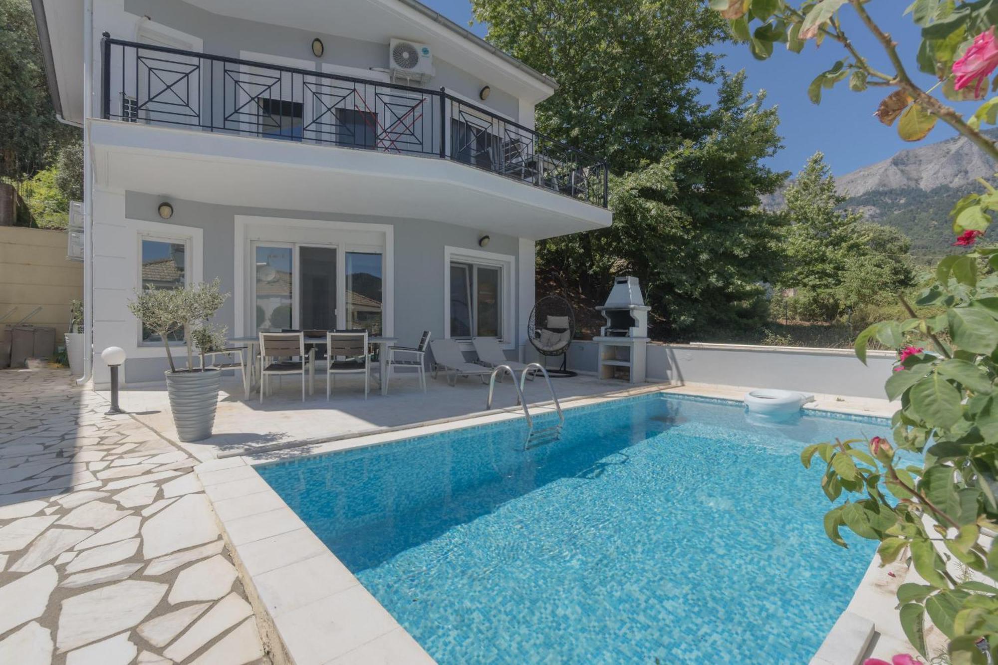 Diamanti Villa, Pool & Barbecue Skala Potamia  Exterior photo